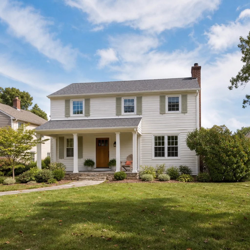 A second-story addition that matches the existing roofline